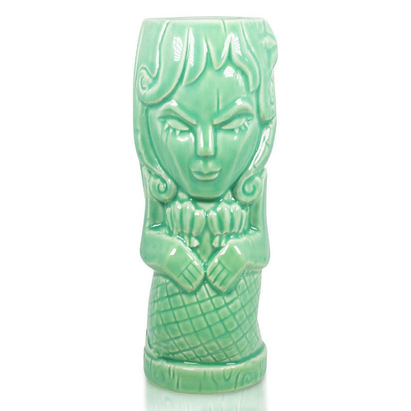 Geeki Tikis Green Mermaid Fantasy Mug  Ceramic Tiki Style Cup  Holds 15 Ounces Image
