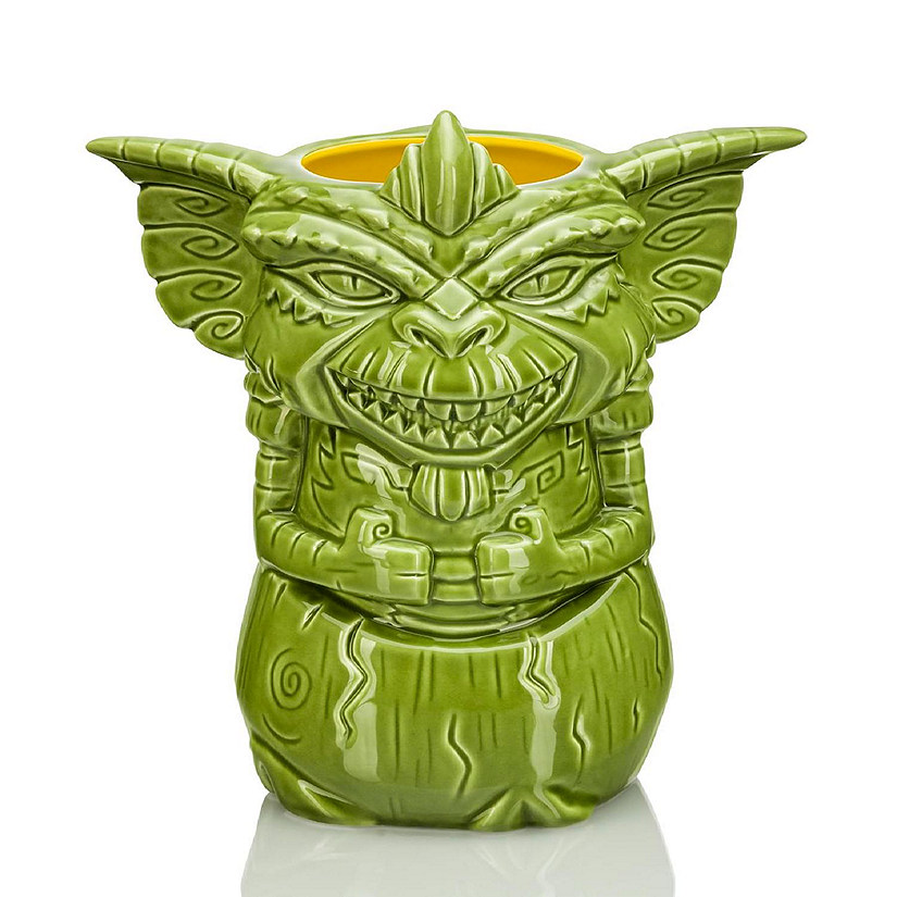 Geeki Tikis Gremlins Stripe Mug  Ceramic Tiki Style Cup  Holds 23 Ounces Image