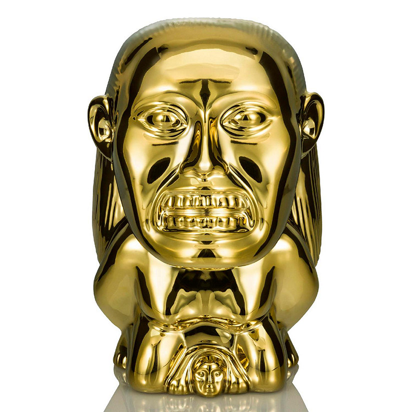 Geeki Tikis Indiana Jones Golden Idol Ceramic Mug  Holds 24 Ounces Image
