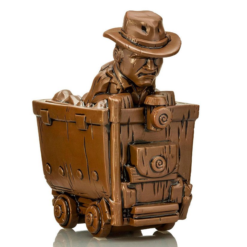 Geeki Tikis Indiana Jones In Mine Cart Ceramic Mug  Holds 24 Ounces Image