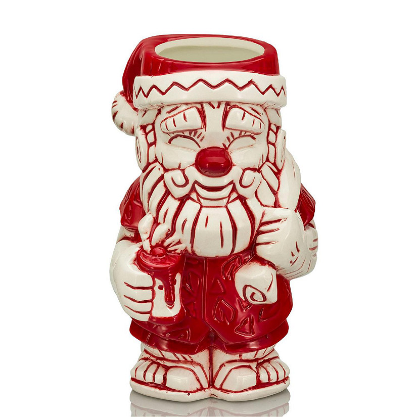 Geeki Tikis Santa Clause 30 Ounce Ceramic Mug Image