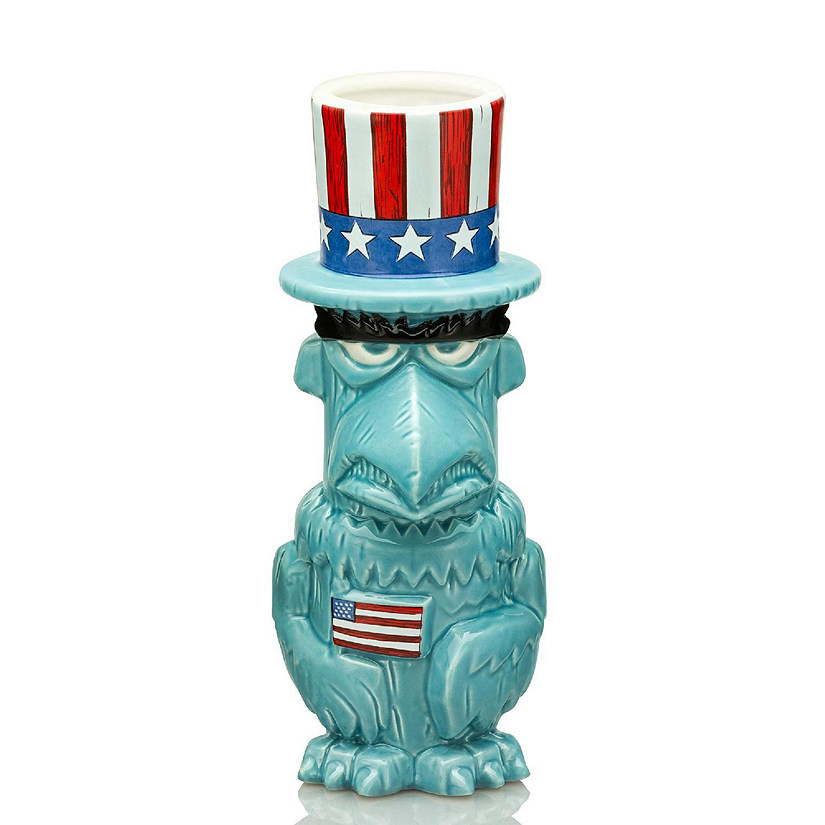 Geeki Tikis The Muppets Sam Eagle Ceramic Mug  Holds 17 Ounces Image