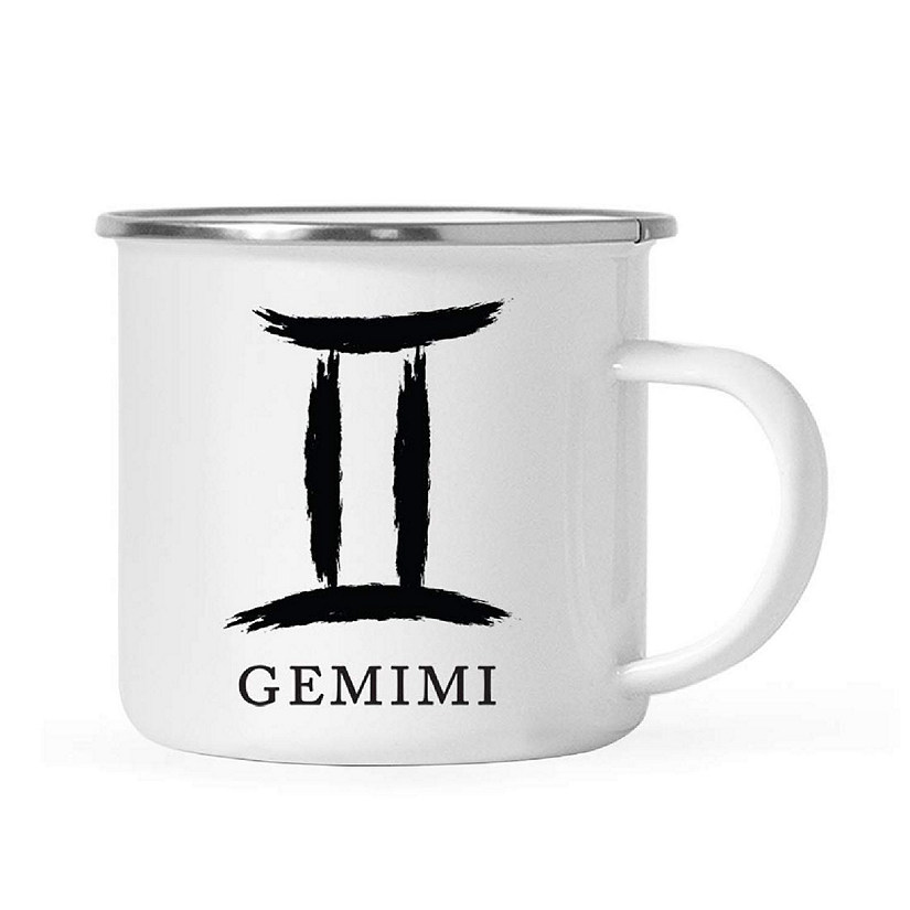 Gemini Zodiac Brushed 11oz Campfire Mug Image