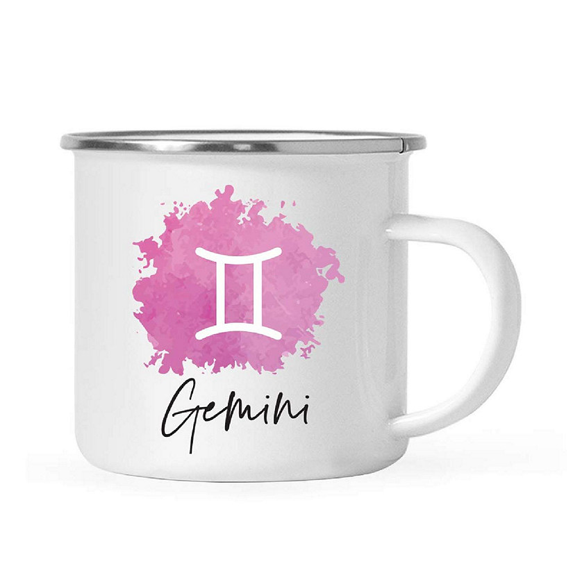 Gemini Zodiac Pink 11oz Campfire Mug Image