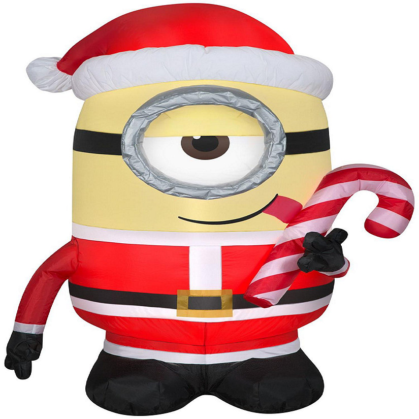 Gemmy Christmas Airblown Inflatable Inflatable Minion Stuart Licking ...