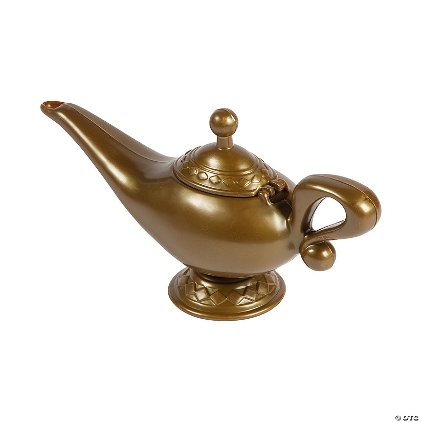 Brass Genie Oil Lamp Style Table Lamp Vintage Brass Lamp Genie