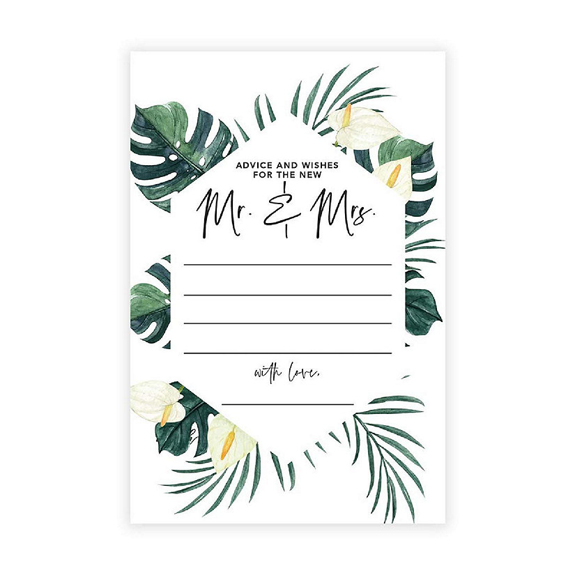 Geo Monstera Palms Advice 4x6IN 56PC Image