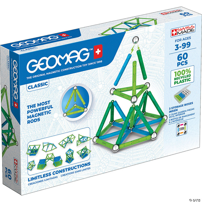 Geomag&#8482; Green Line Color - 60 Pc. Image