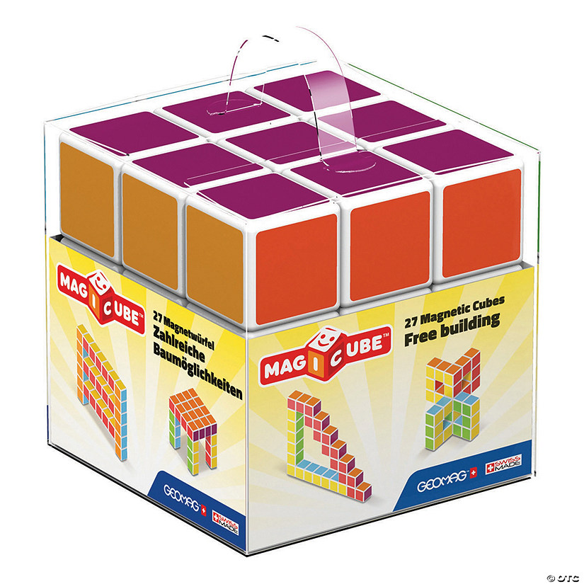 Geomag Magicube&#8482; - 27 Piece Multicolored Free Building Set Image