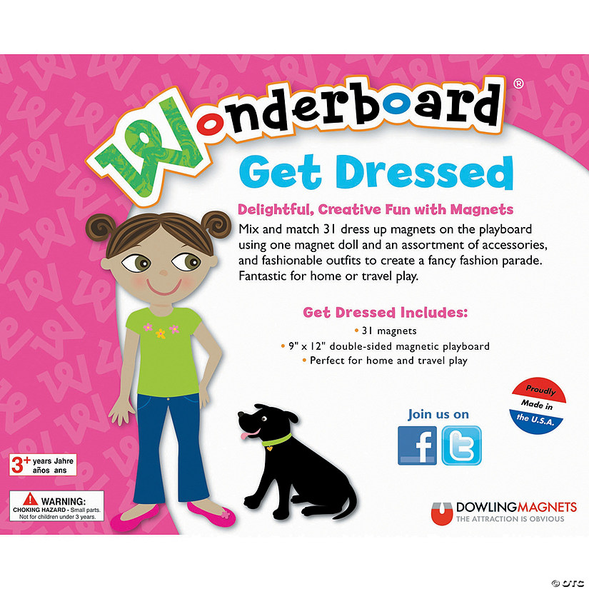 Get Dressed Wonderboard Set Image