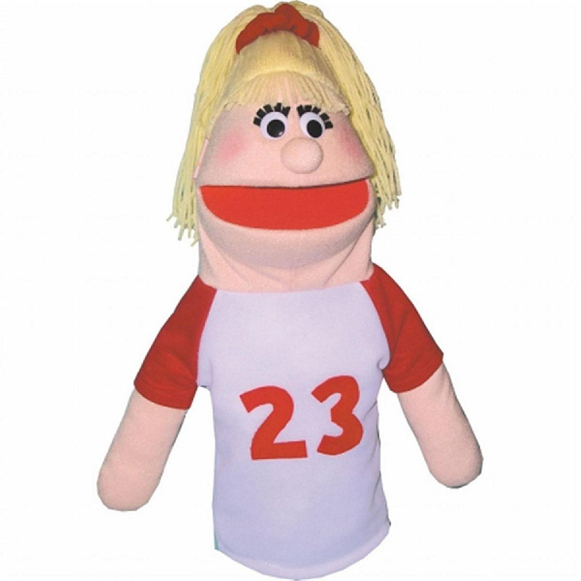 Get Ready 302H athletic girl puppet- Hispanic- 18 inch Image