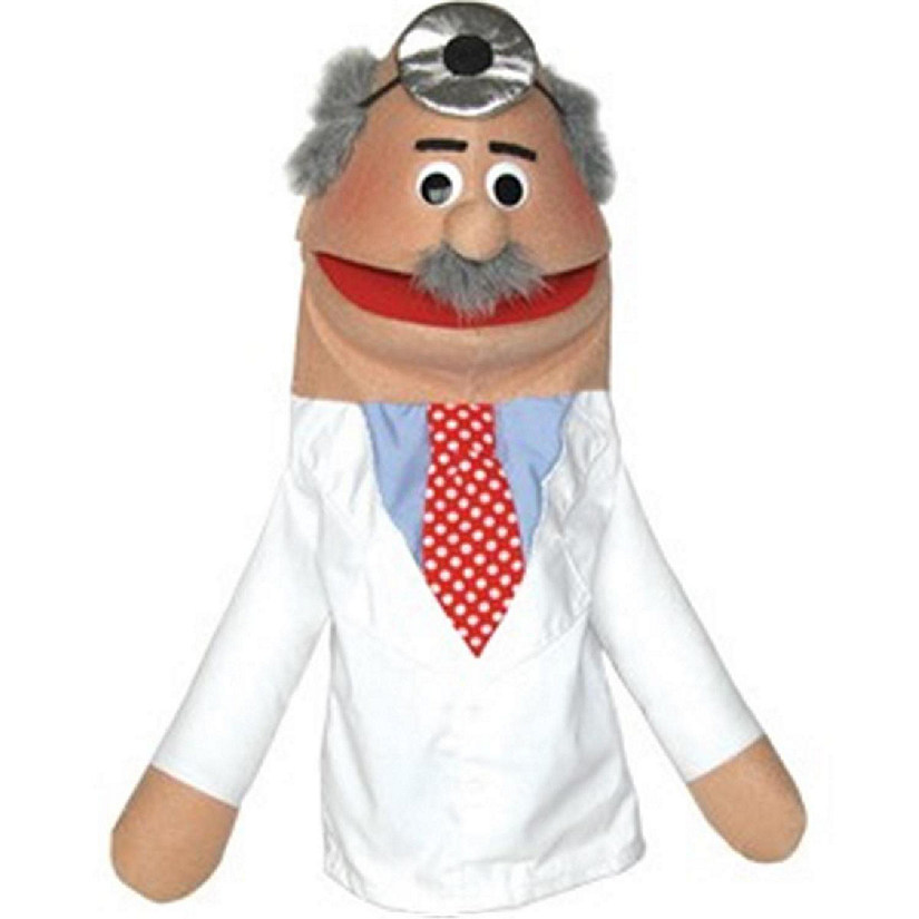 Get Ready 433C doctor puppet- male- Caucasian- 18 inch Image