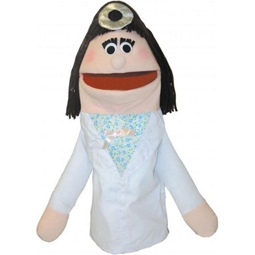 Get Ready 434H doctor puppet- female- Hispanic- 18 inch Image