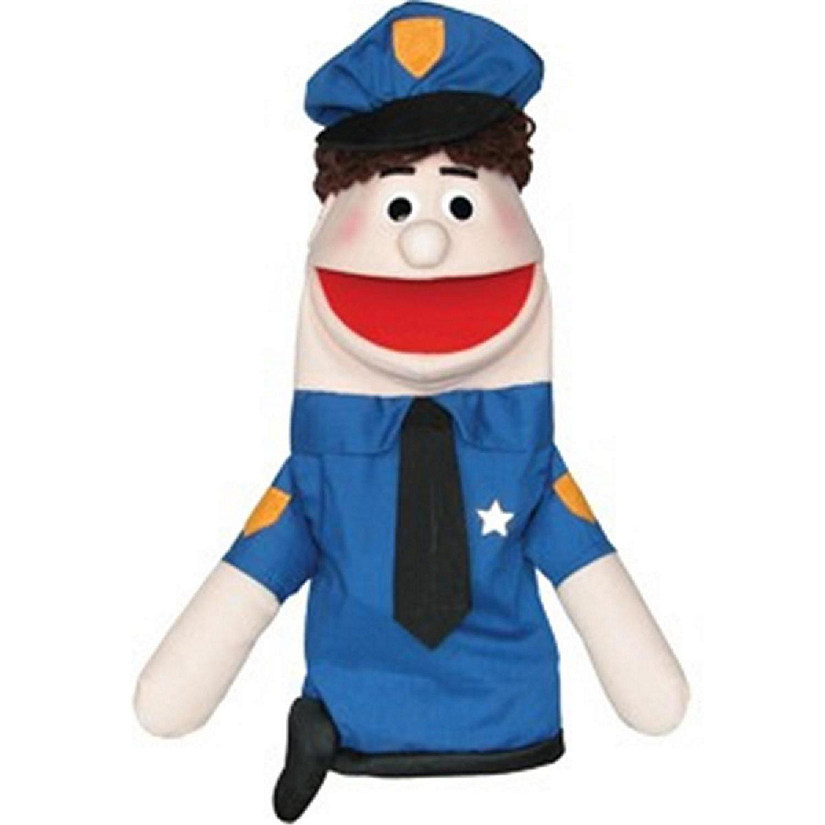Get Ready 435C policeman puppet- Caucasian- 18 inch Image