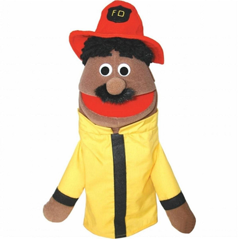 Get Ready 436C fireman puppet- Caucasian- 18 inch Image