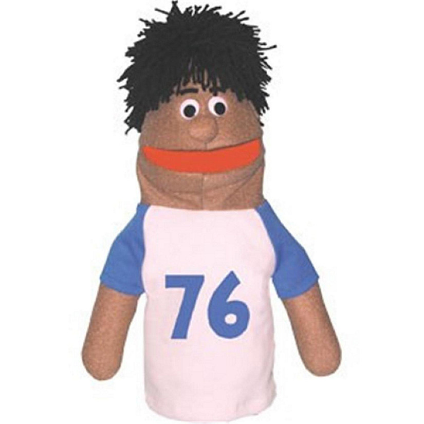 Get Ready  boy puppet- African-American- 18 inch Image
