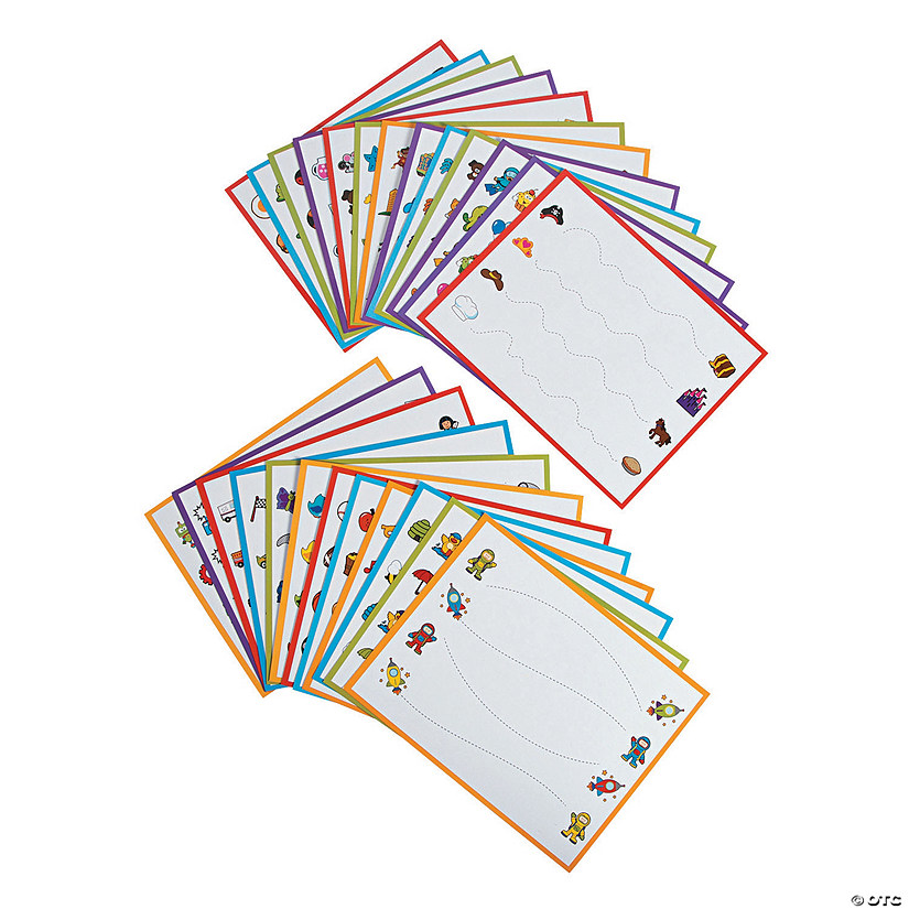 Getting Ready to Write Dry Erase Practice Cards - 25 Pc. Image