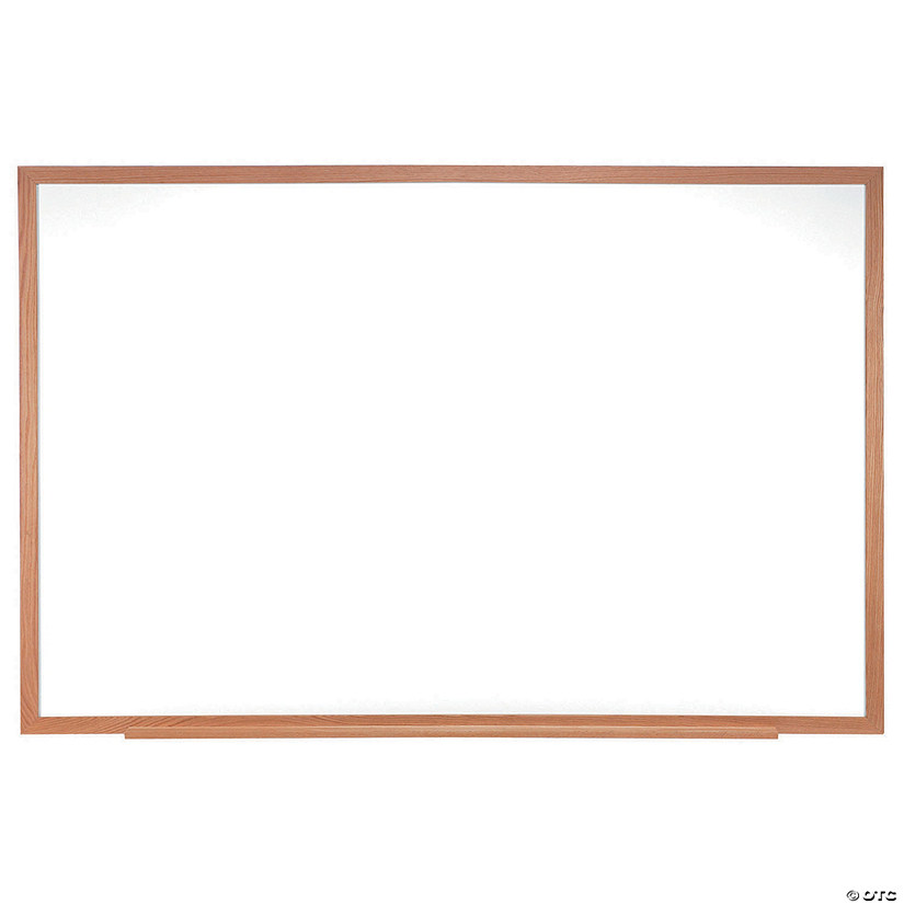 Ghent Wood Frame Non-Magnetic Whiteboard -24"x36" Image