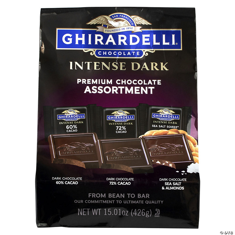 GHIRARDELLI Intense Dark Chocolate Premium Collection, 15.01 oz Image