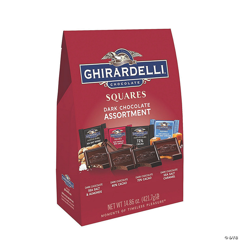 Ghirardelli Squares Premium Dark Chocolate Assortment, 14.86 oz Image