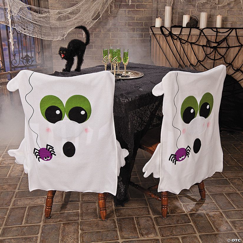 Ghost Chair Covers Halloween Decor Discontinued