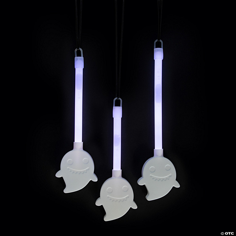 Ghost Character Necklaces with Glow Stick - 12 Pc. Image