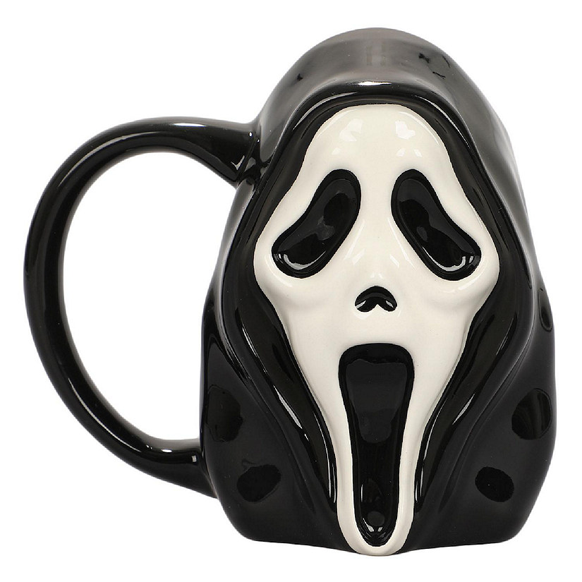 Ghost Face 16 Oz Sculpted Ceramic Mug Image