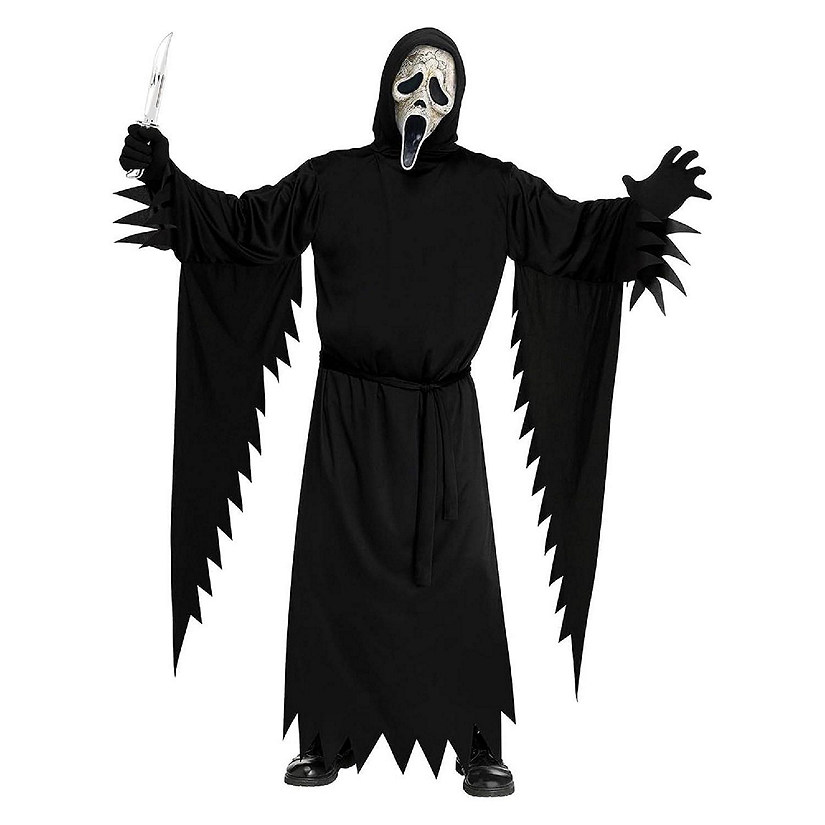 Ghost Face Deluxe Aged Adult Costume  One Size Image