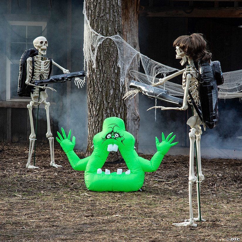 Ghost Investigator Posable Skeletons Halloween Decorating Kit - 6 Pc. Image