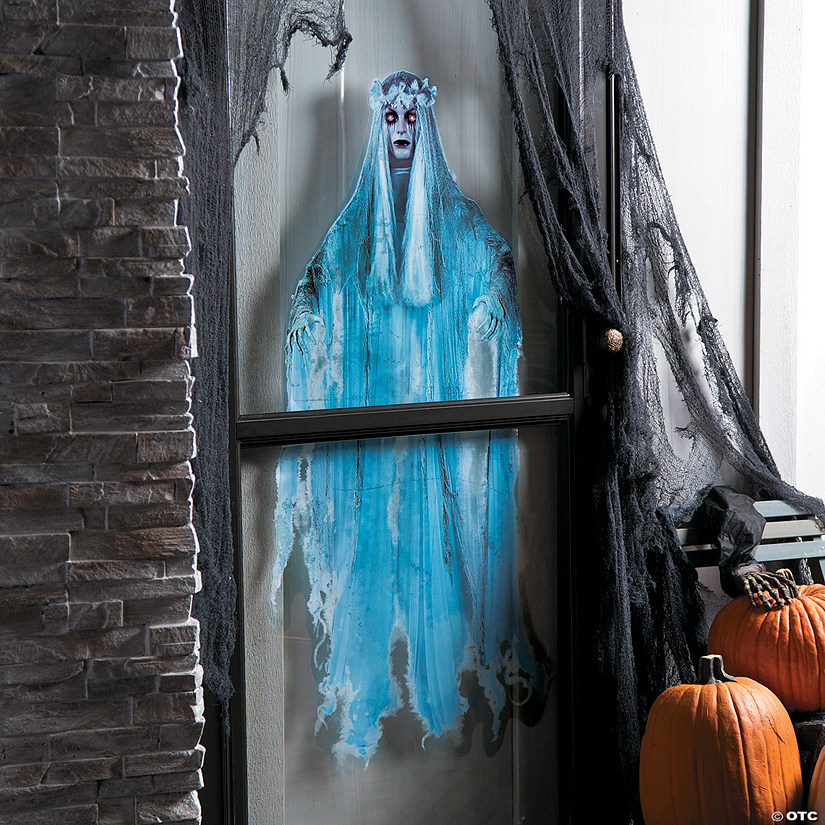 Ghost Lady Window Cling Discontinued