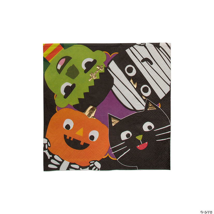Ghoul Gang Halloween Luncheon Napkins - 16 Pc. Image