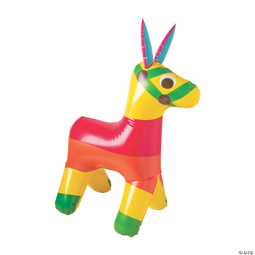 Giant Inflatable Fiesta Donkey Oriental Trading