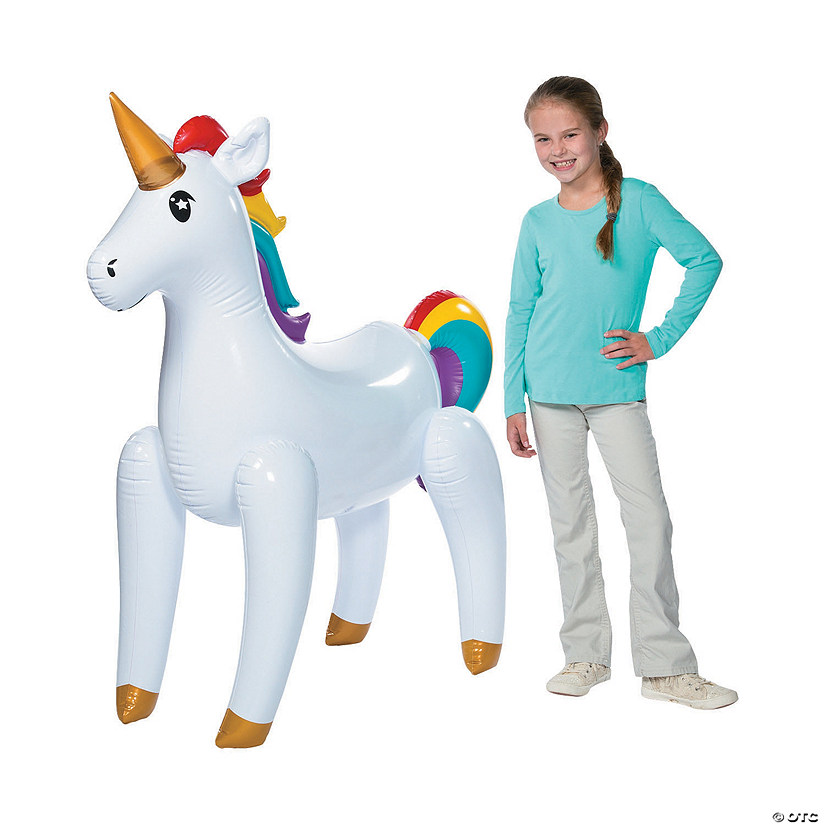 big mouth inflatable unicorn