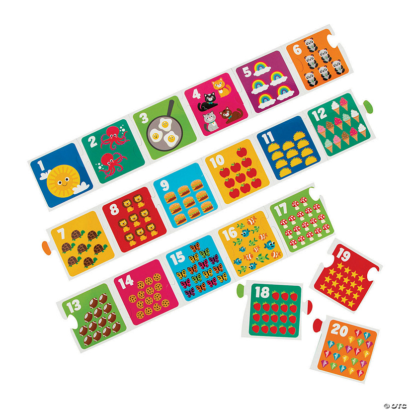 Giant Number Floor Jigsaw Puzzle Oriental Trading