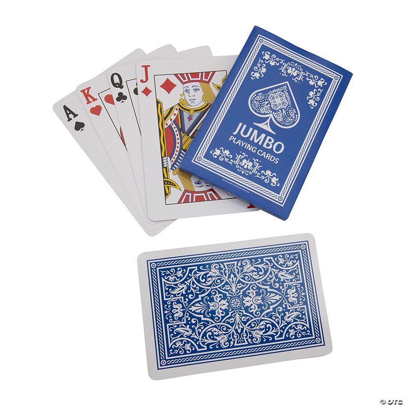 Giant Playing Cards - 54 Pc. Image