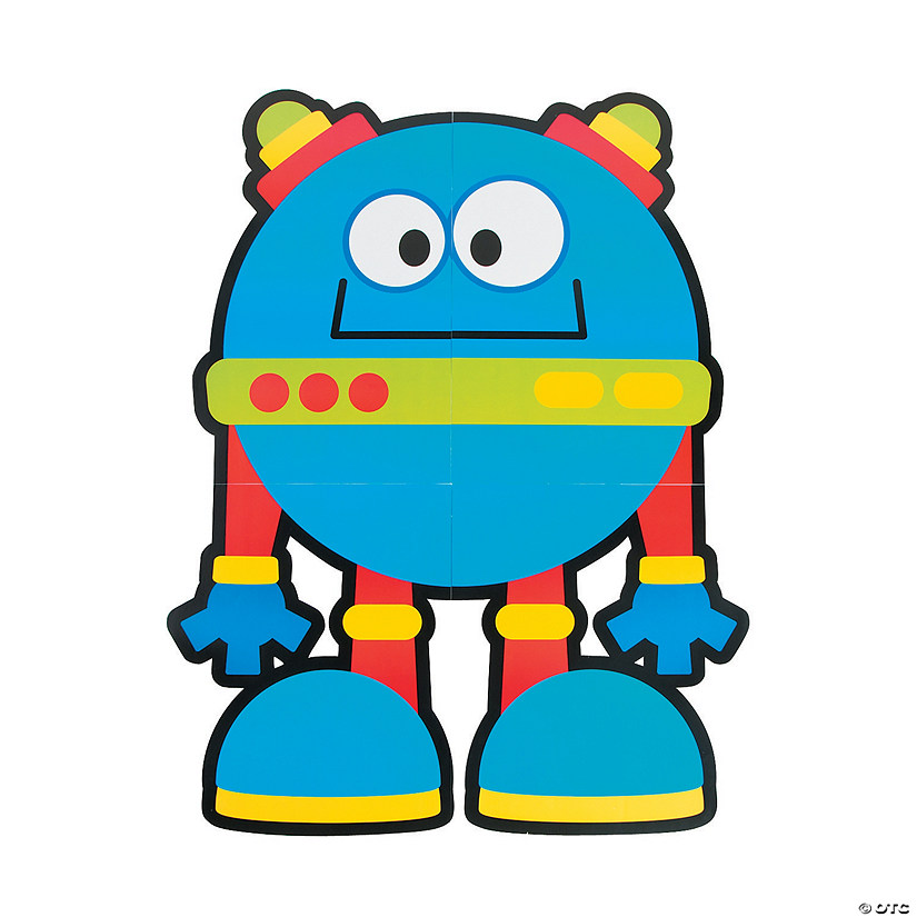 Giant Robot Cutouts - 6 Pc. Image