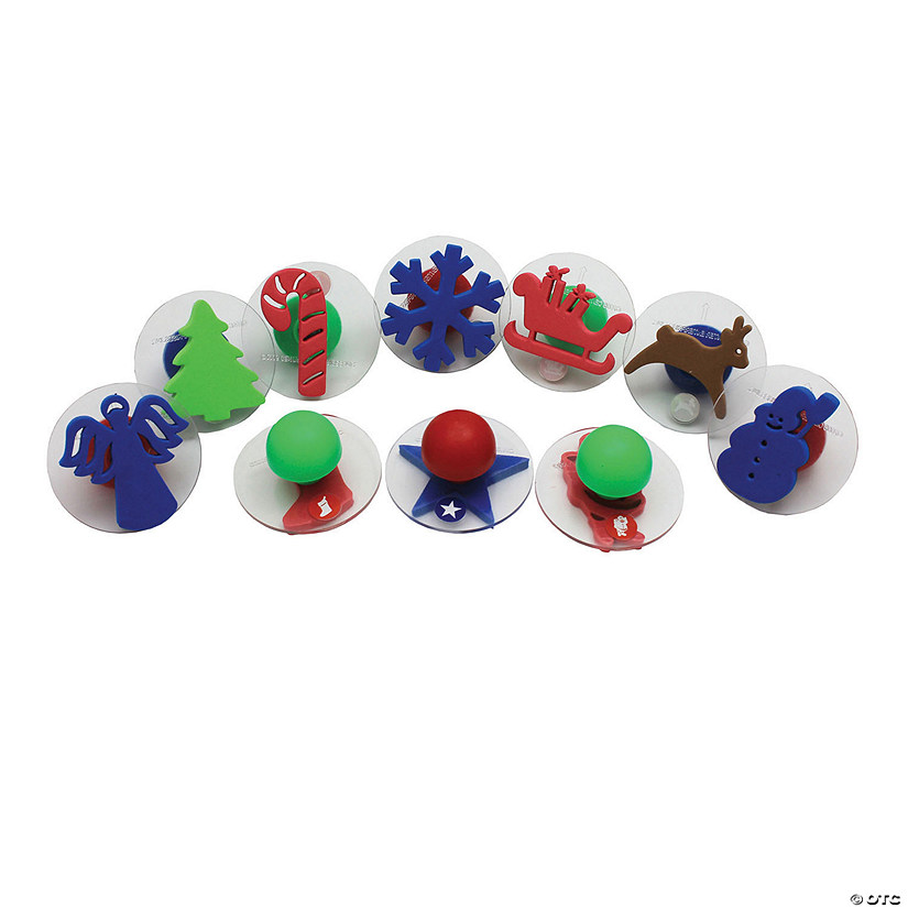 Giant Stampers Christmas Shapes 10/Set Image