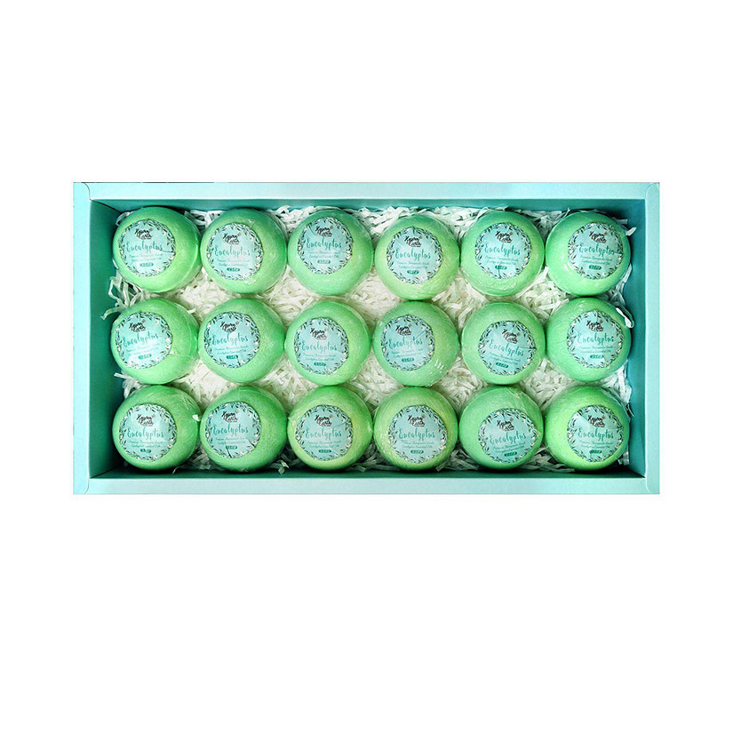 Gift Set 18 Therapeutic Eucalyptus Irish Spring Bath Bombs for Men