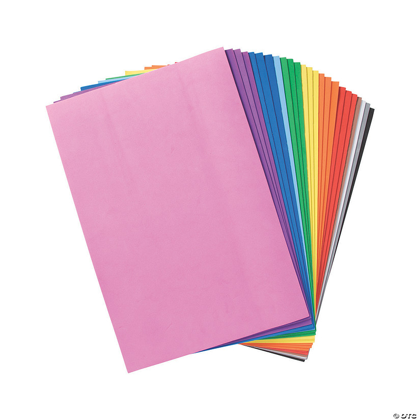 Gigantic Fabulous Foam Sheets - 24 Pc. Image