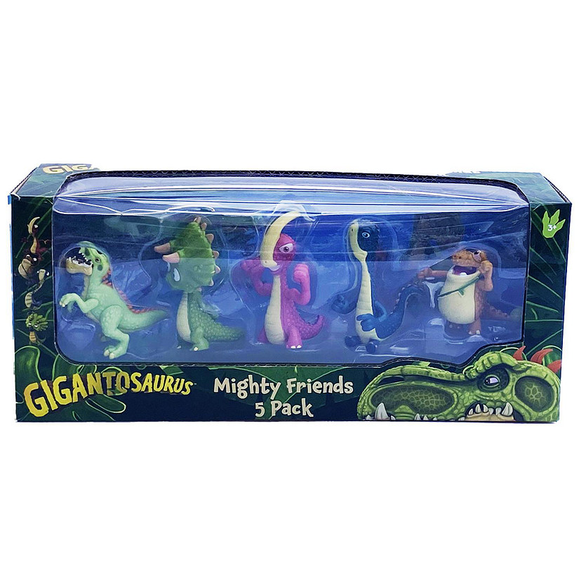 Gigantosaurus: Mighty Friends - 5 Pack - Mini 2" Figures, Ages 3+ Image