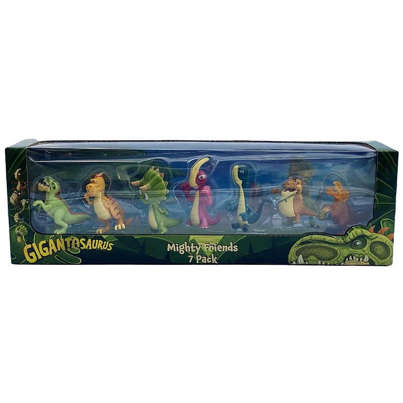 Gigantosaurus: Mighty Friends - 7 Pack - Mini 2" Figures, Ages 3+ Image