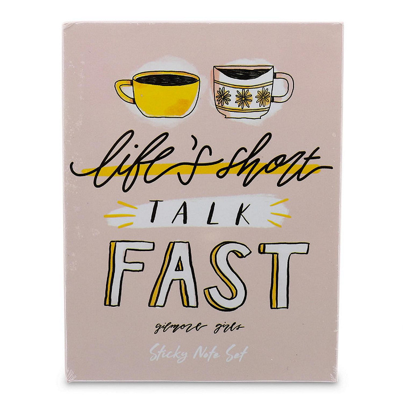 Gilmore Girls "Life's Short, Talk Fast" Sticky Note and Tab Box Set Image