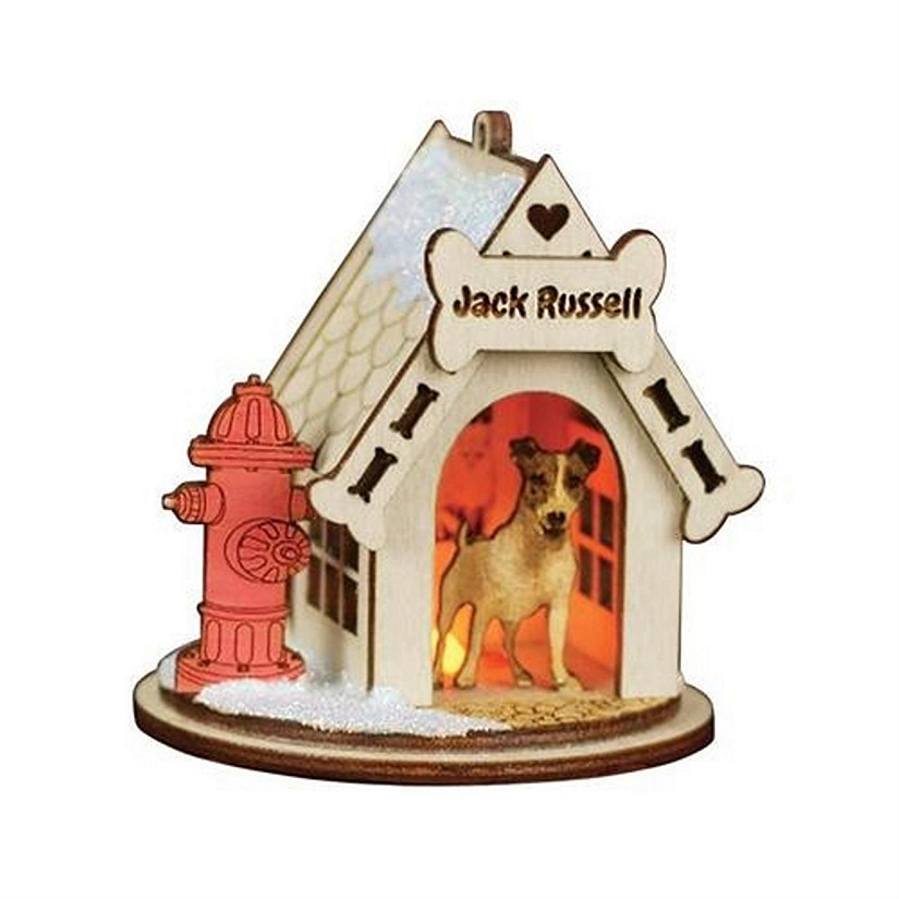Ginger Cottages Jack Russell K9111 Ornament, Multi #81010 Image