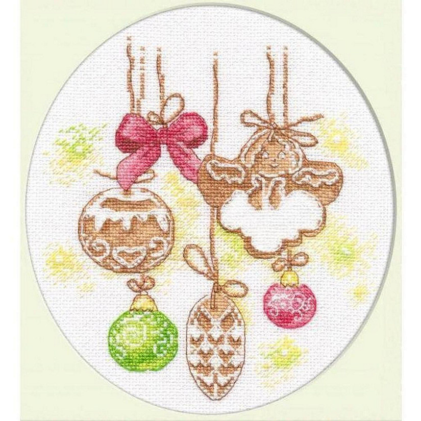 Gingerbread 1012 Oven Counted Cross Stitch Kit Image