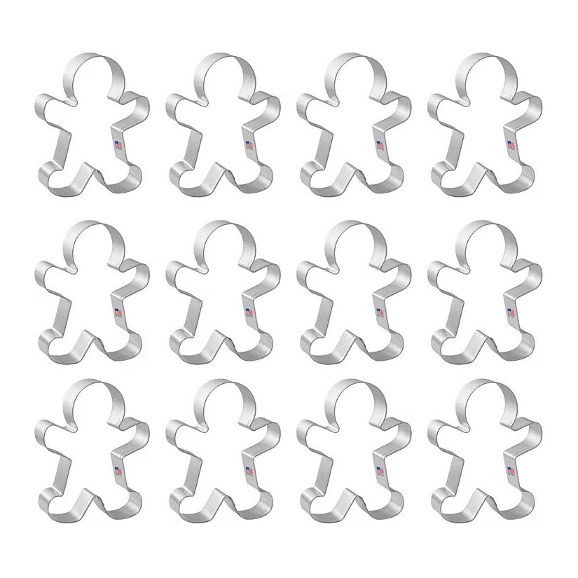 Gingerbread Boy 4 inch Cookie Cutters Image