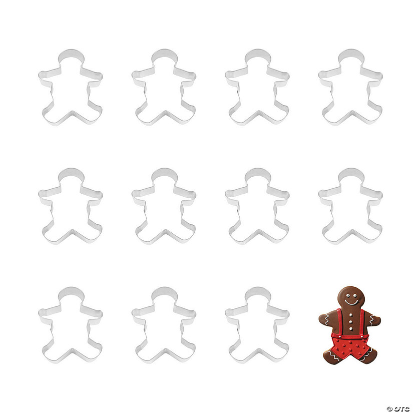 Gingerbread Boy 5" Cookie Cutters Image