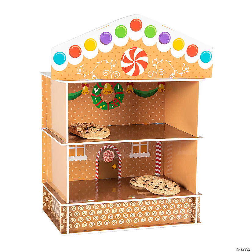 Gingerbread House Treat Stand Image