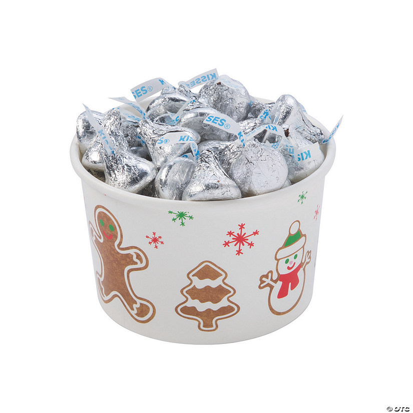 Gingerbread Party Disposable Paper Snack Cups - 25 Pc. Image