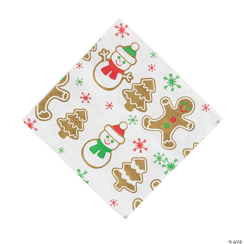 Gingerbread Party Luncheon Napkins - 16 Pc. Image