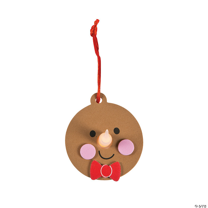 Gingerbread Tea Light Ornament Craft Kit Discontinued